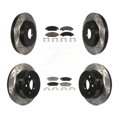 Transit Auto KDC-100684 Disc Brake Kit for 2007 Cadillac Escalade, Cadillac Escalade ESV, Cadillac Escalade EXT & more - Front and Rear product image