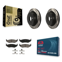 Transit Auto KDC-100720 Disc Brake Kit for 2004-2023 Ram 1500 Classic, Ram 1500, Dodge Ram 1500 & more - Rear product image
