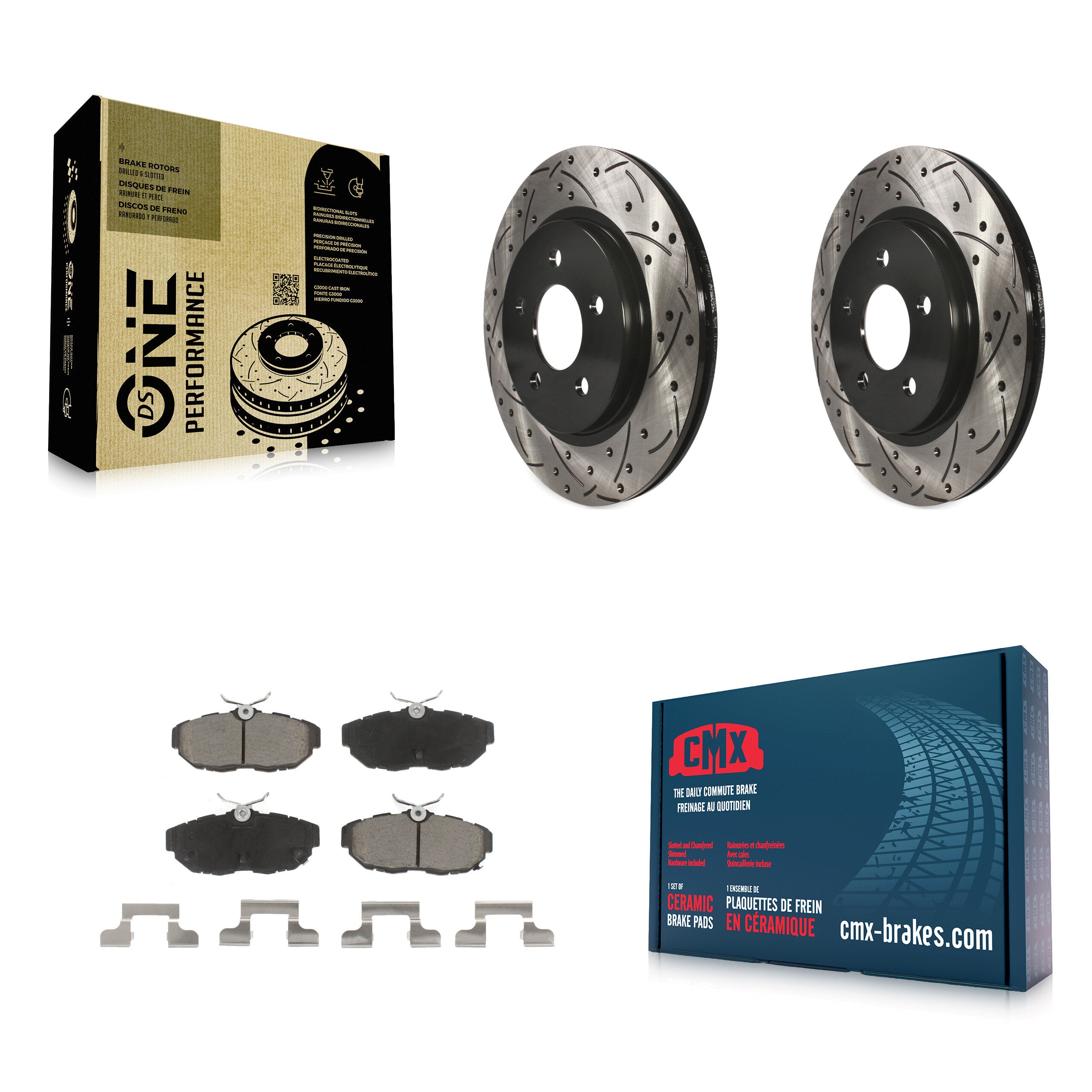 Transit Auto KDC-100751 Disc Brake Kit for 2011-2014 Ford Mustang - Rear product image