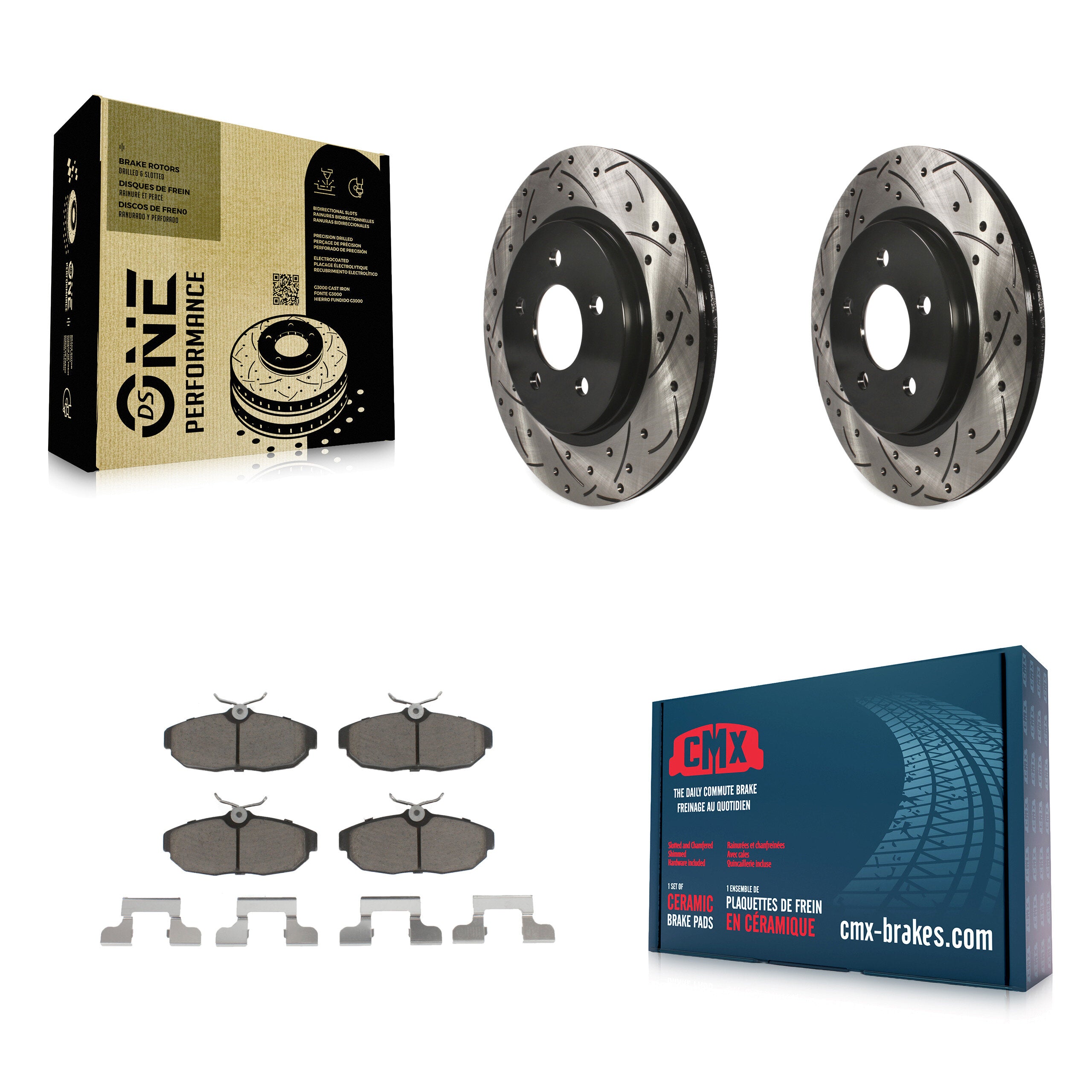 Transit Auto KDC-100752 Disc Brake Kit for 2005-2011 Ford Mustang - Rear product image
