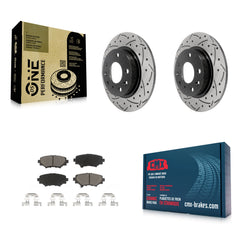 Transit Auto KDC-100753 Disc Brake Kit for 2014-2018 Mazda 3, Mazda 3 Sport - Rear product image