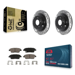 Transit Auto KDC-100757 Disc Brake Kit for 2010-2017 Genesis G80, Kia K900, Hyundai Genesis - Rear product image