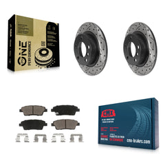 Transit Auto KDC-100758 Disc Brake Kit for 2012-2016 Mini Cooper Paceman, Mini Cooper Countryman - Rear product image