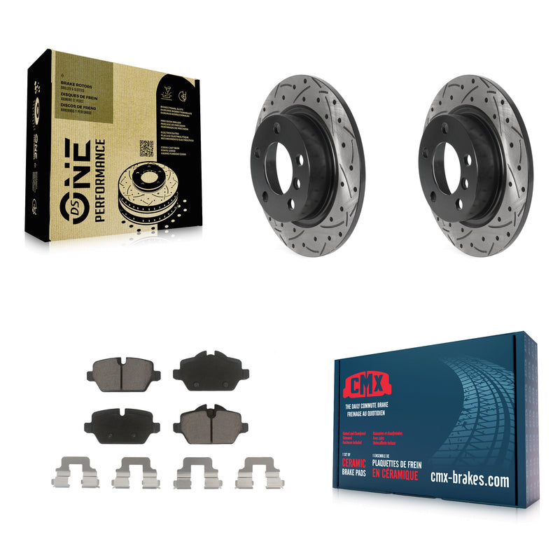 Transit Auto KDC-100759 Disc Brake Kit for 2011-2015 Mini Cooper Paceman, Mini Cooper Countryman - Rear product image