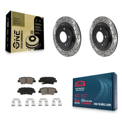 Transit Auto KDC-100761 Disc Brake Kit for 2013-2016 Kia Optima, Kia Soul EV, Hyundai Sonata & more - Rear product image