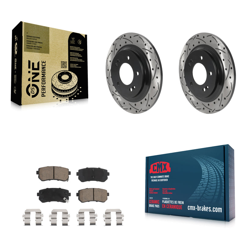 Transit Auto KDC-100769 Disc Brake Kit for 2016 Kia Optima - Rear product image