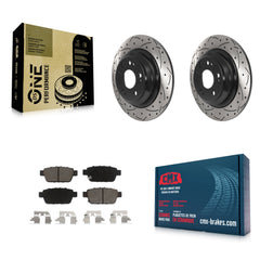 Transit Auto KDC-100771 Disc Brake Kit for 2009-2014 Acura TL - Rear product image