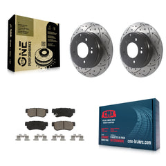 Transit Auto KDC-100773 Disc Brake Kit for 2006-2008 Hyundai Sonata - Rear product image