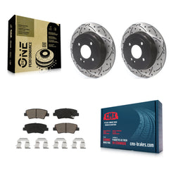 Transit Auto KDC-100775 Disc Brake Kit for 2011 Hyundai Accent - Rear product image