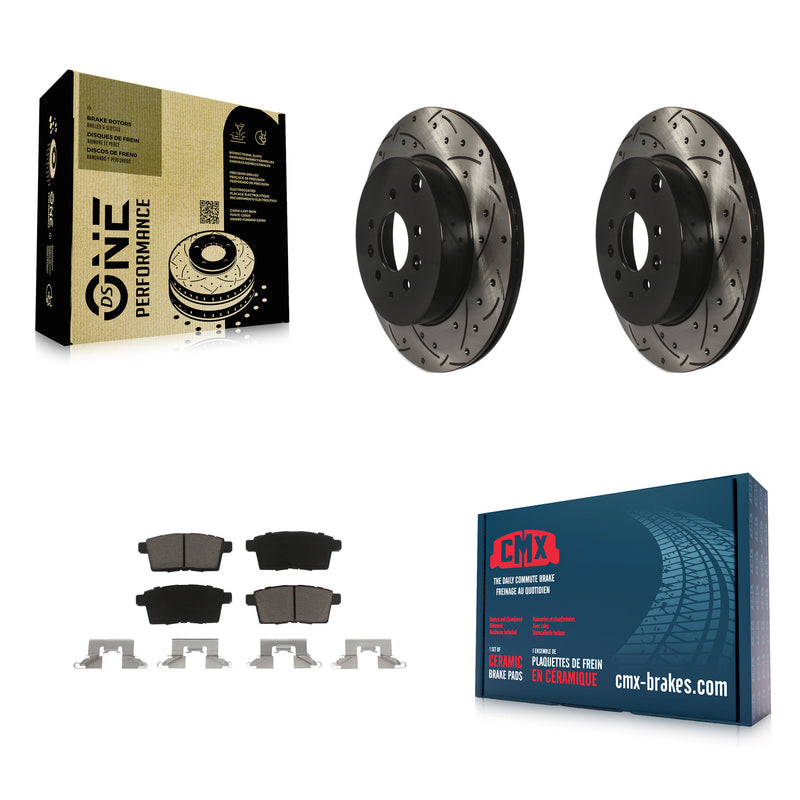 Transit Auto KDC-100776 Disc Brake Kit for 2007-2015 Mazda CX-9 - Rear product image