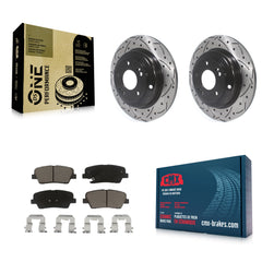 Transit Auto KDC-100777 Disc Brake Kit for 2010-2016 Hyundai Genesis Coupe - Rear product image