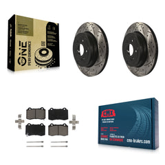 Transit Auto KDC-100778 Disc Brake Kit for 2010-2016 Hyundai Genesis Coupe - Rear product image