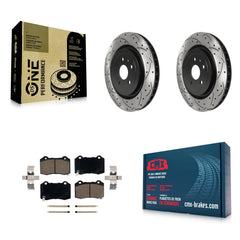 Transit Auto KDC-100787 Disc Brake Kit for 2009-2024 Chevrolet Camaro, Cadillac CTS - Rear product image
