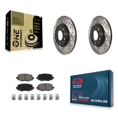 Transit Auto KDC-100788 Disc Brake Kit for 2014-2022 Chrysler 200, Jeep Cherokee - Rear product image