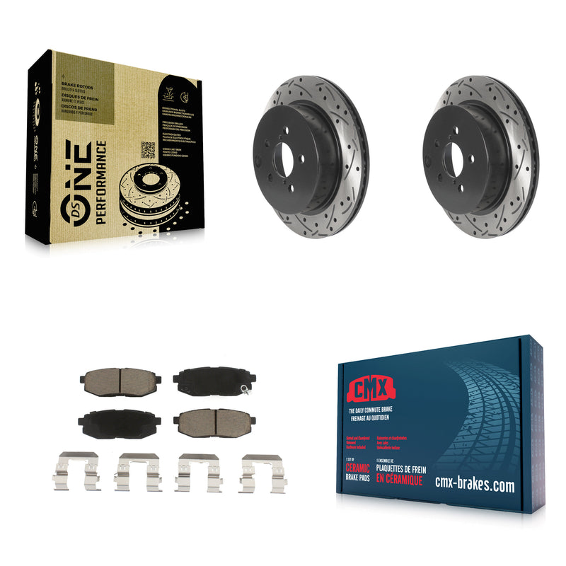 Transit Auto KDC-100797 Disc Brake Kit for 2014-2018 Subaru Forester - Rear product image