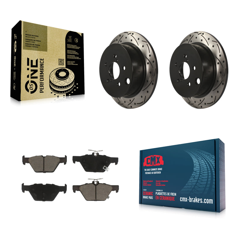 Transit Auto KDC-100805 Disc Brake Kit for 2019-2020 Subaru Crosstrek - Rear product image