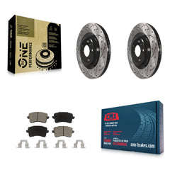 Transit Auto KDC-100816 Disc Brake Kit for 2011-2017 Audi Q5, Audi SQ5, Audi A4 Quattro & more - Rear product image