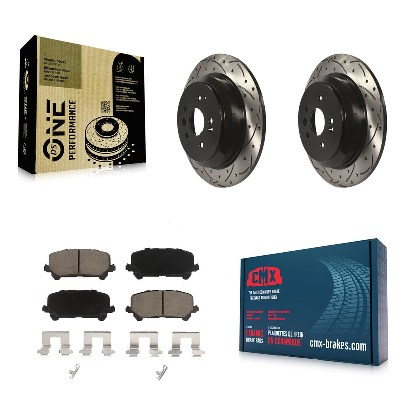 Transit Auto KDC-100818 Disc Brake Kit for 2014-2016 Acura MDX - Rear product image