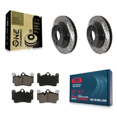 Transit Auto KDC-100820 Disc Brake Kit for 2003-2015 Audi Q7, Porsche Cayenne, Volkswagen Touareg - Rear product image