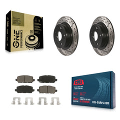 Transit Auto KDC-100823 Disc Brake Kit for 2016-2022 Honda HR-V - Rear product image