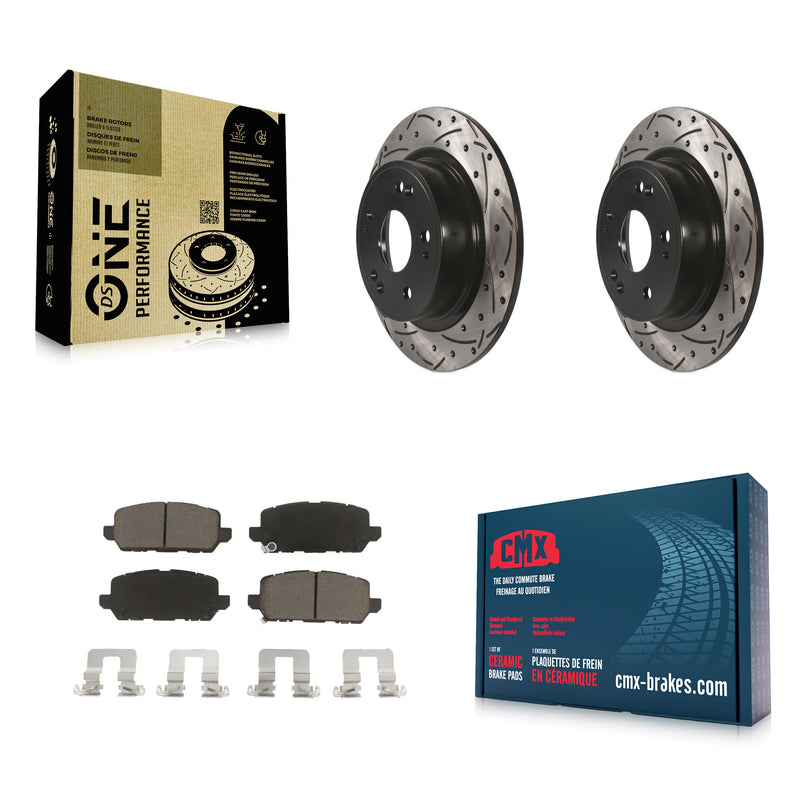 Transit Auto KDC-100823 Disc Brake Kit for 2016-2022 Honda HR-V - Rear product image
