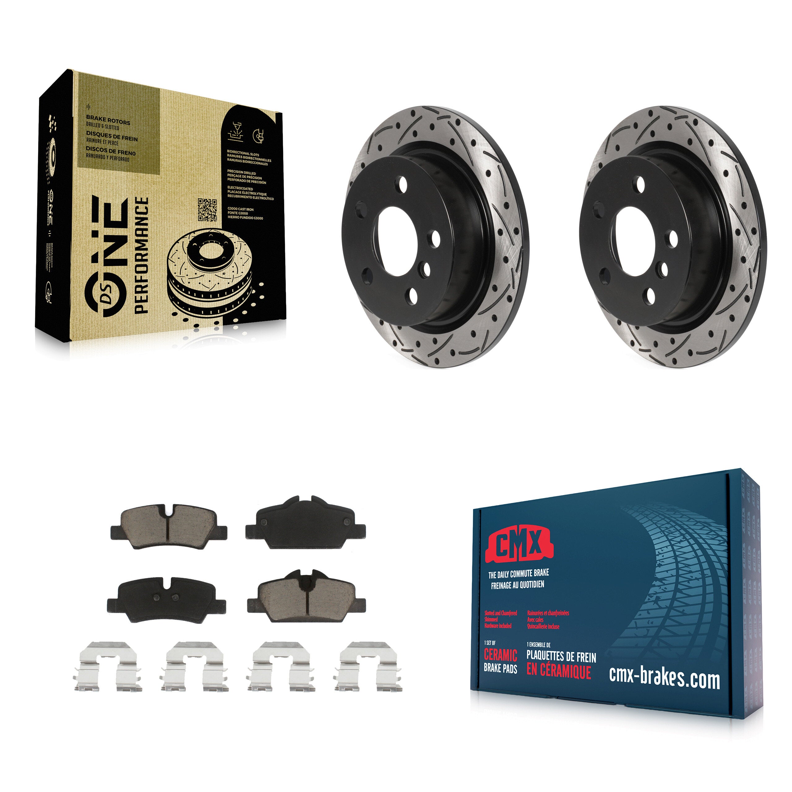 Transit Auto KDC-100849 Disc Brake Kit for 2014-2022 Mini Cooper - Rear product image