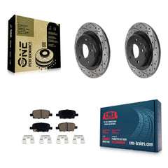 Transit Auto KDC-100858 Disc Brake Kit for 2016-2022 Chevrolet Malibu - Rear product image