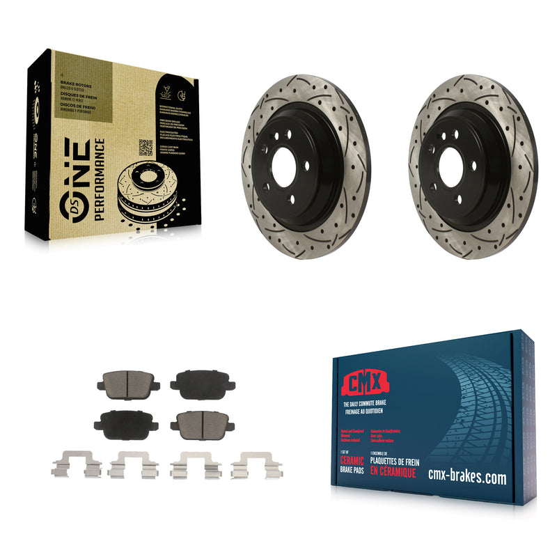 Transit Auto KDC-100864 Disc Brake Kit for 2008-2011 Volvo S80 - Rear product image