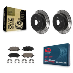 Transit Auto KDC-100867 Disc Brake Kit for 2009-2016 Toyota Venza - Rear product image