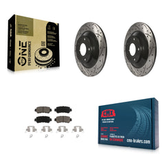 Transit Auto KDC-100869 Disc Brake Kit for 2013-2015 Mazda CX-5 - Rear product image