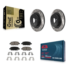 Transit Auto KDC-100881 Disc Brake Kit for 2007-2015 INFINITI Q60, INFINITI G35 - Rear product image