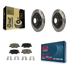 Transit Auto KDC-100886 Disc Brake Kit for 2013-2024 Mitsubishi Outlander PHEV, Mitsubishi Outlander, Mitsubishi Outlander Sport & more - Rear product image