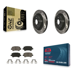 Transit Auto KDC-100896 Disc Brake Kit for 2010-2017 Volvo XC60 - Rear product image