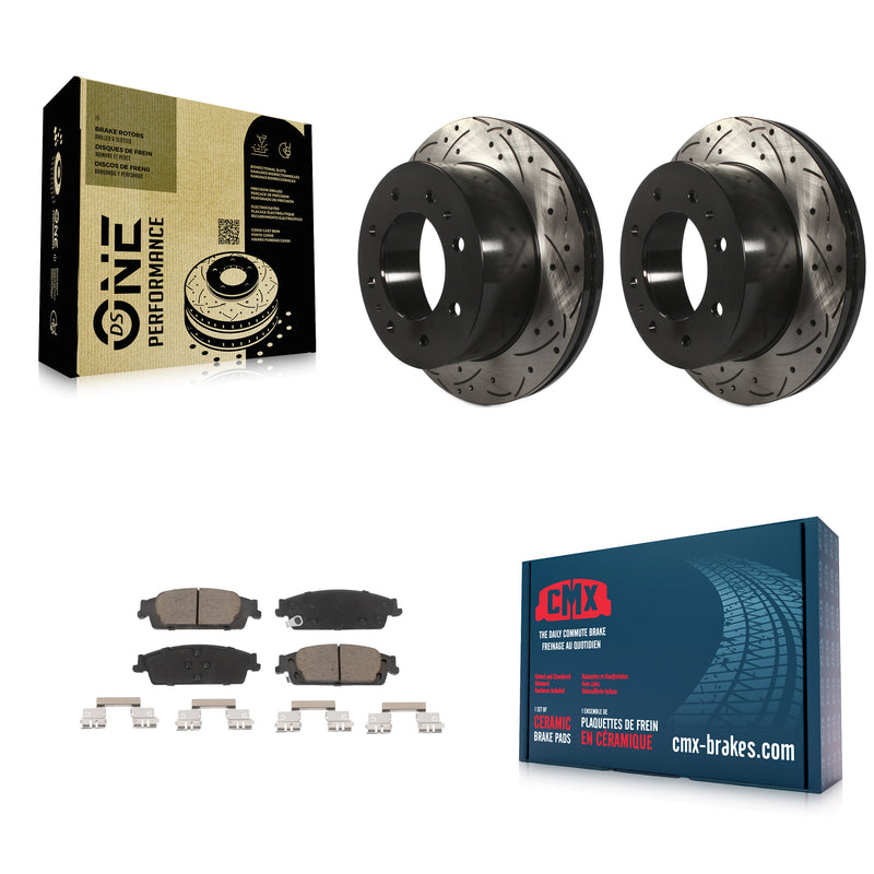 Transit Auto KDC-100899 Disc Brake Kit for 2017-2019 Chevrolet Suburban - Rear product image