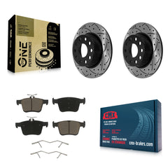 Transit Auto KDC-100908 Disc Brake Kit for 2019-2025 Volkswagen Jetta, Volkswagen Taos - Rear product image
