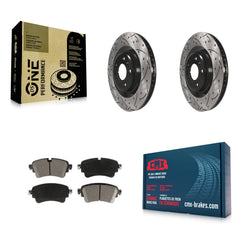 Transit Auto KDC-100911 Disc Brake Kit for 2017-2020 Audi A4 allroad, Audi A5 Quattro, Audi A5 Sportback & more - Rear product image