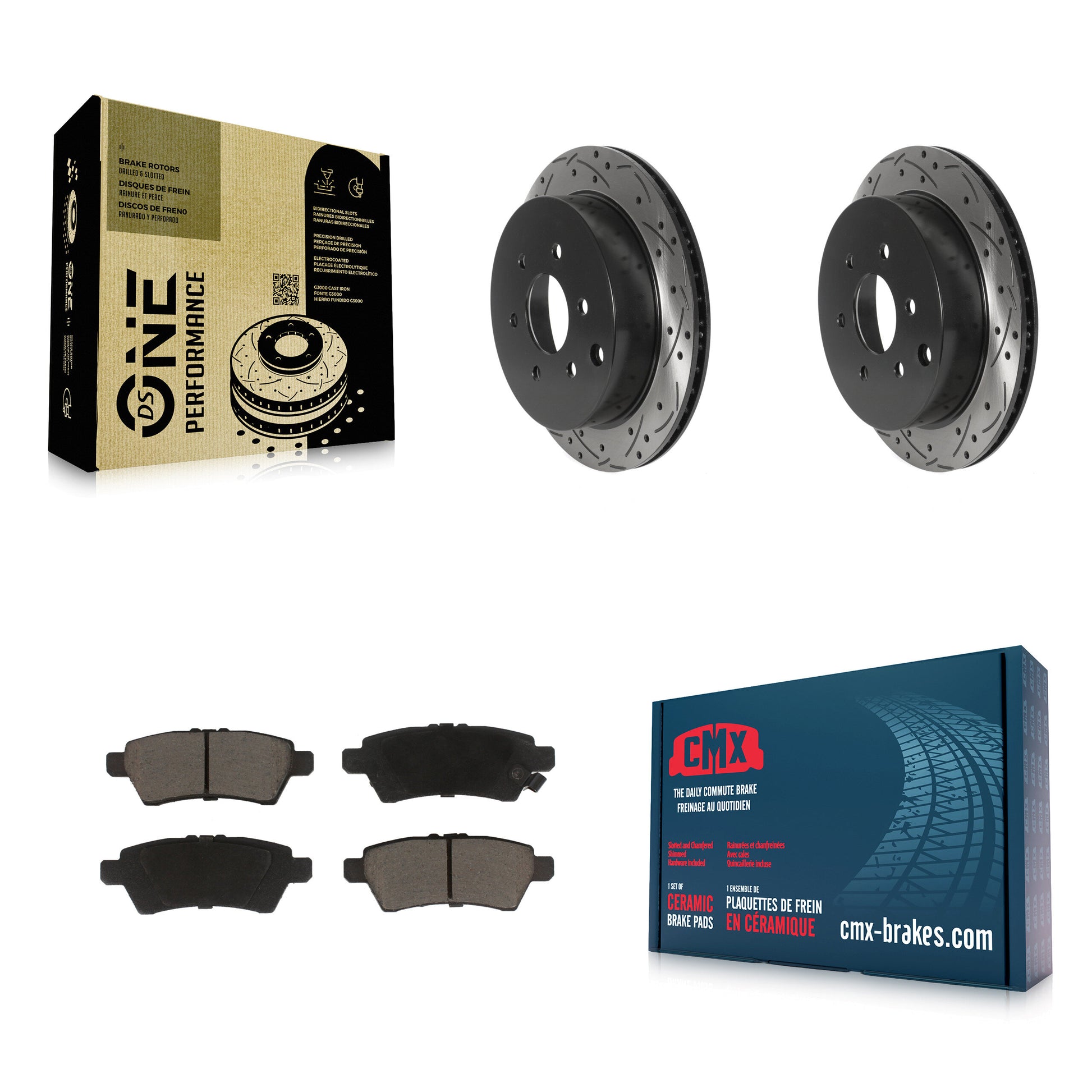 Transit Auto KDC-100931 Disc Brake Kit for 2006-2007 Nissan Xterra - Rear product image