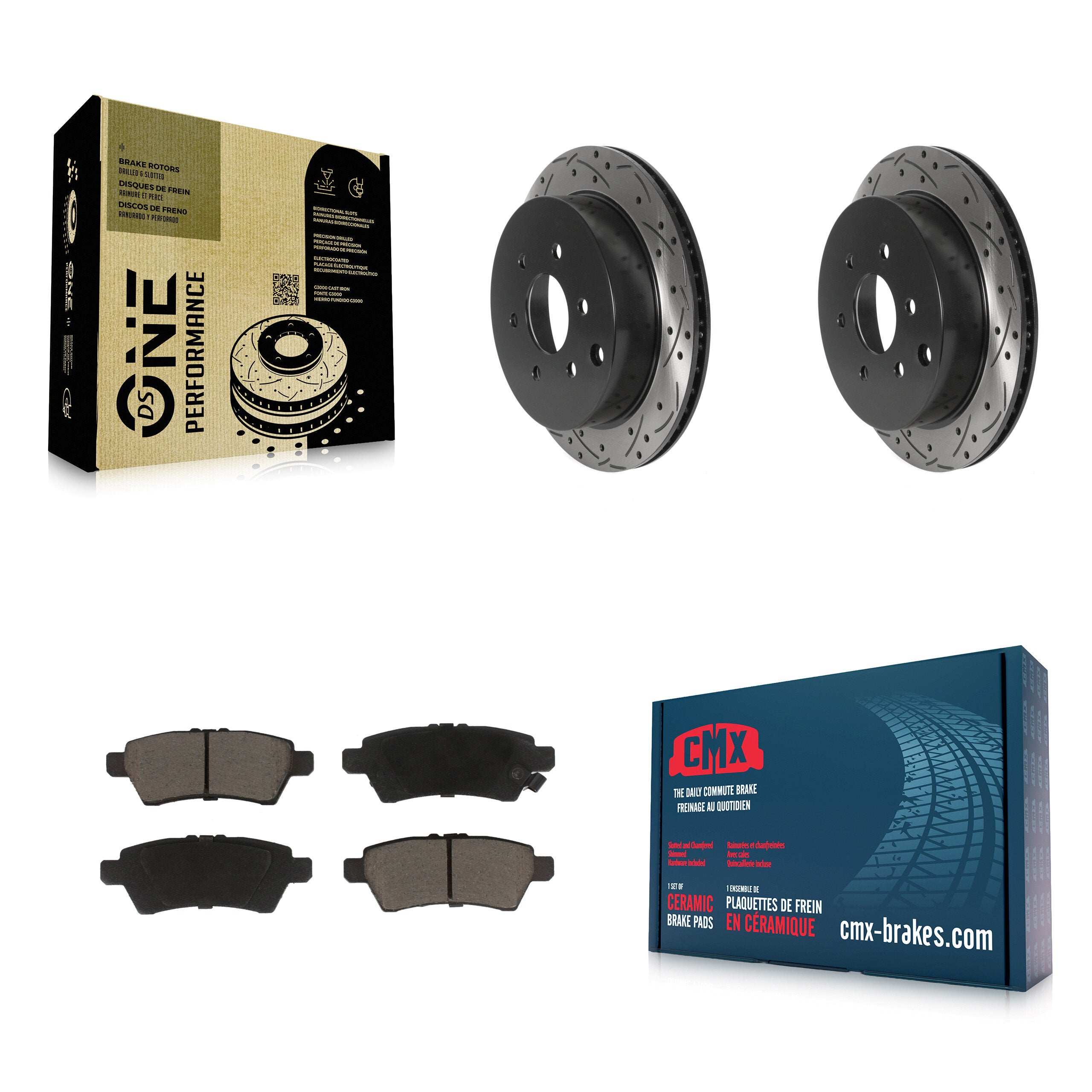 Transit Auto KDC-100931 Disc Brake Kit for 2006-2007 Nissan Xterra - Rear product image