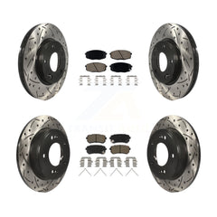 Transit Auto KDC-100938 Disc Brake Kit for 2018-2023 Hyundai Kona, Kia Seltos - Front and Rear product image