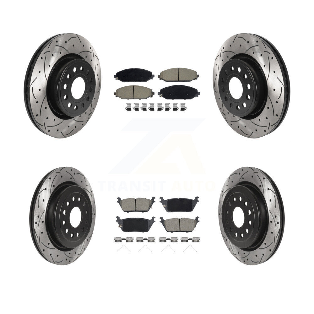 Transit Auto KDC-100939 Disc Brake Kit for 2019-2024 Ram 1500 - Front and Rear product image
