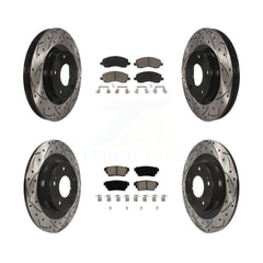 Transit Auto KDC-100940 Disc Brake Kit for 2017-2020 Mitsubishi Outlander - Front and Rear product image