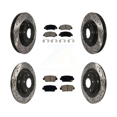Transit Auto KDC-100956 Disc Brake Kit for 2018-2022 Mitsubishi Eclipse Cross - Front and Rear product image