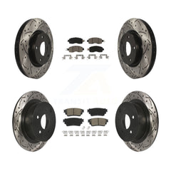 Transit Auto KDC-100958 Disc Brake Kit for 2019-2020 Nissan Altima - Front and Rear product image