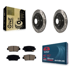 Transit Auto KDC-100962 Disc Brake Kit for 2018-2022 Mitsubishi Eclipse Cross - Rear product image
