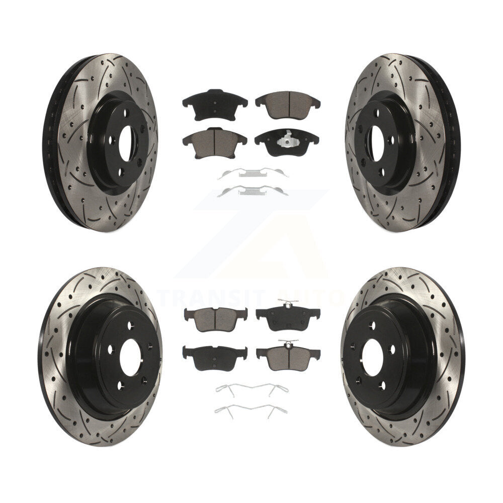 Transit Auto KDC-100967 Disc Brake Kit for 2019-2020 Ford SSV Plug-In Hybrid - Front and Rear product image
