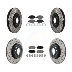 Transit Auto KDC-100969 Disc Brake Kit for 2018-2022 Jeep Compass - Front and Rear product image