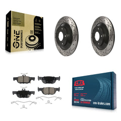Transit Auto KDC-100972 Disc Brake Kit for 2020-2023 Mazda MX-30 EV, Mazda CX-30 - Rear product image