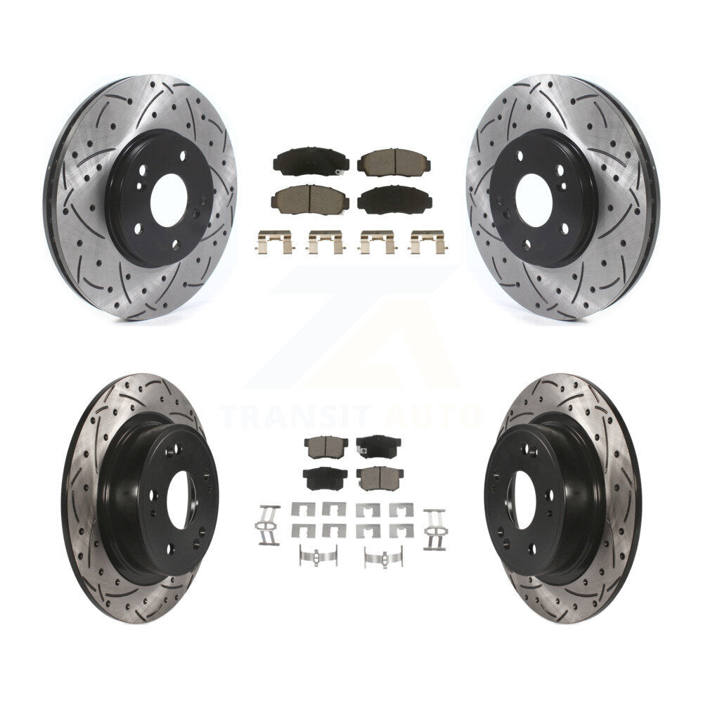 Transit Auto KDC-100975 Disc Brake Kit for 2006-2007 Honda Accord - Front and Rear product image