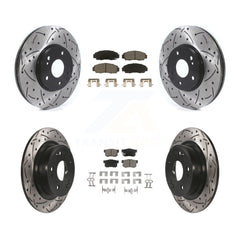 Transit Auto KDC-100975 Disc Brake Kit for 2006-2007 Honda Accord - Front and Rear product image