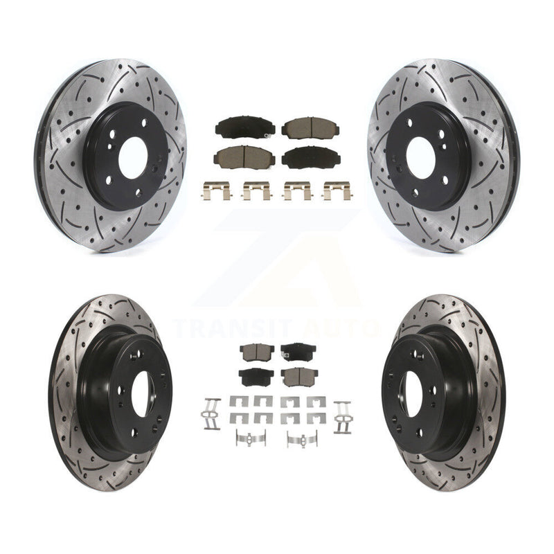 Transit Auto KDC-100975 Disc Brake Kit for 2006-2007 Honda Accord - Front and Rear product image